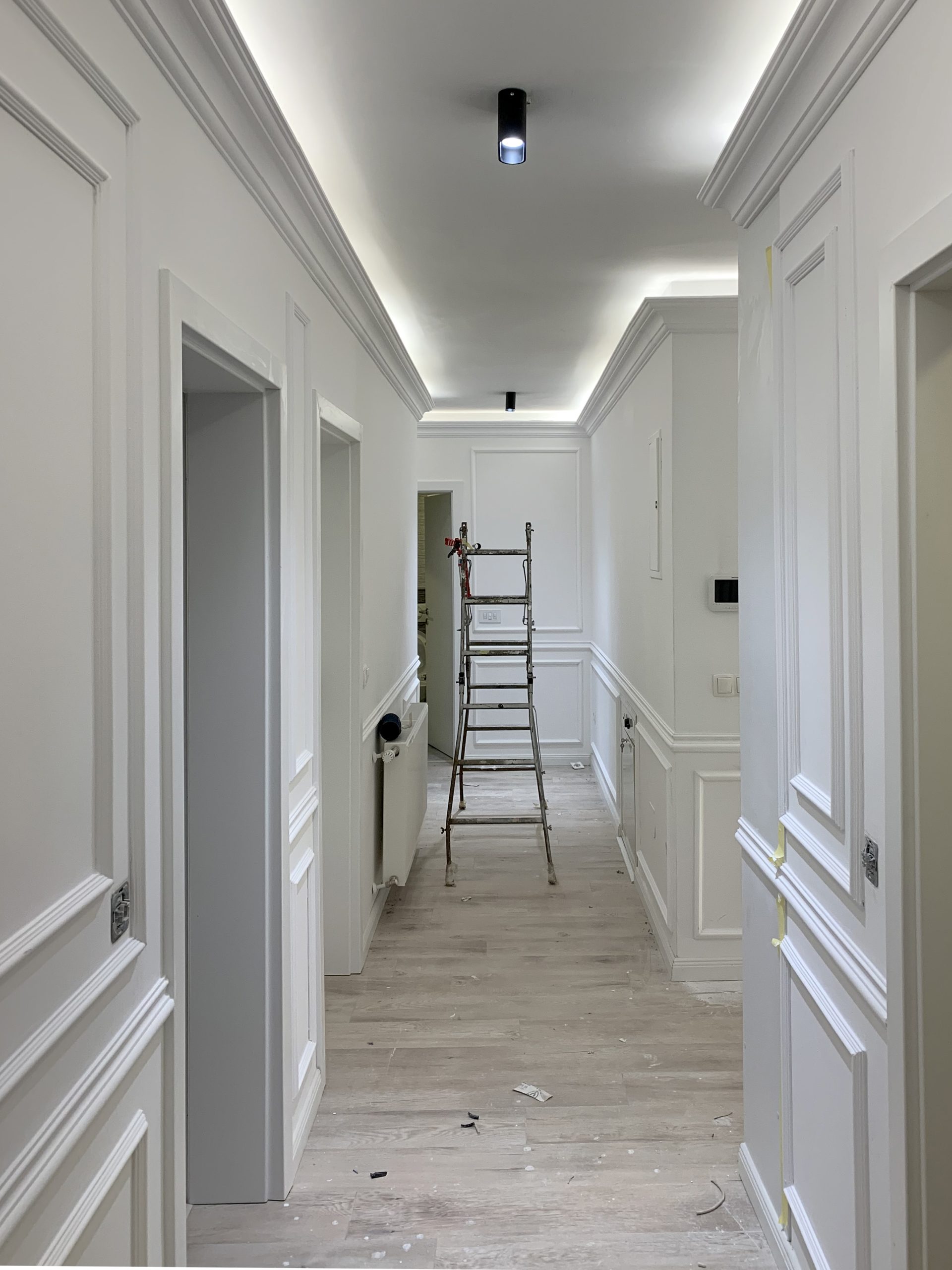 Wall Wainscoting After