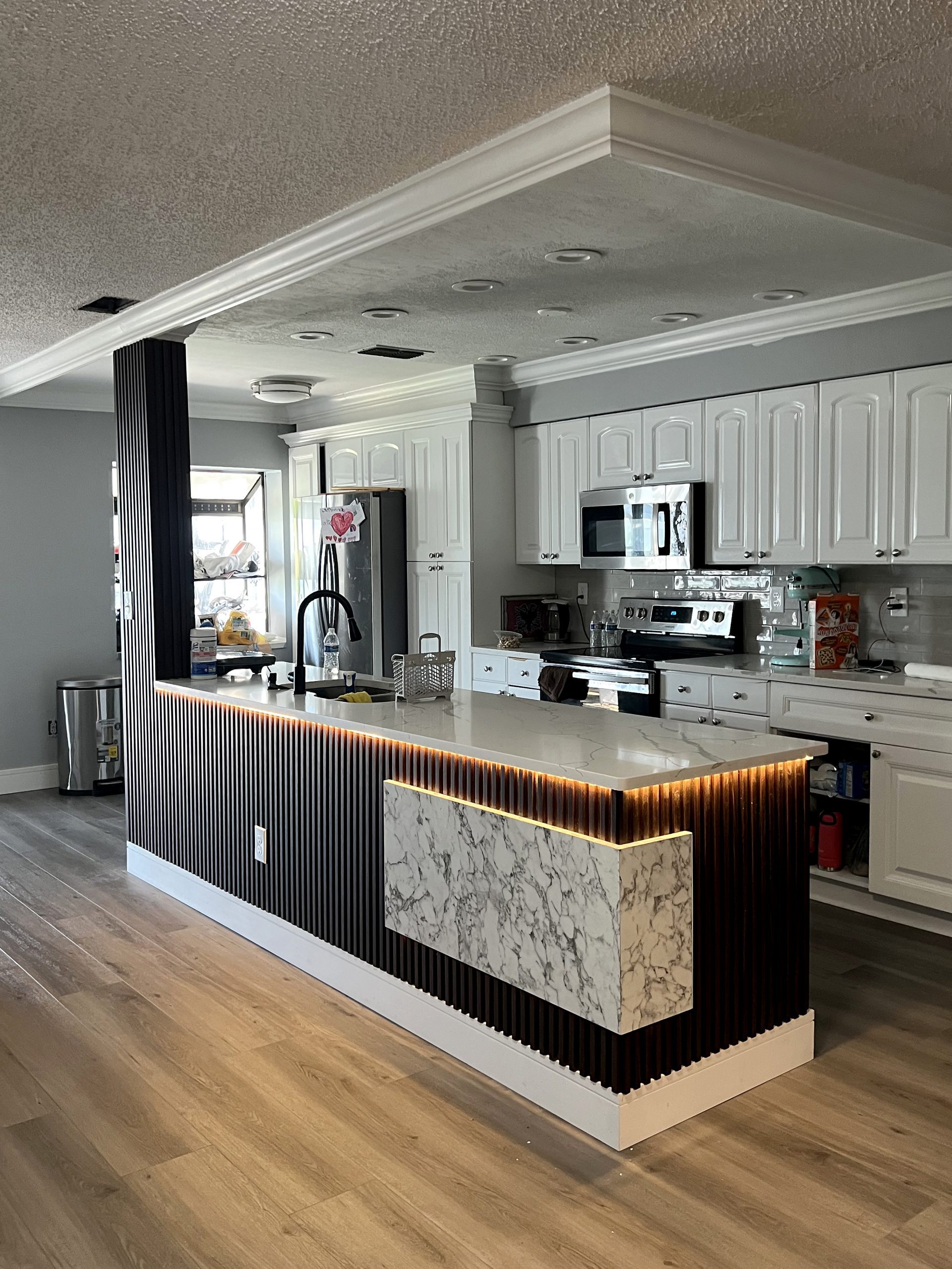 Kitchen Island After